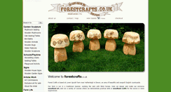 Desktop Screenshot of forestcrafts.co.uk